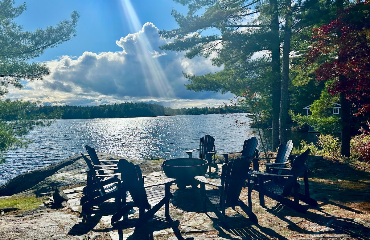 Lakeside exterior view